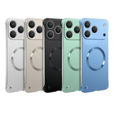 Ultra Thin for Magnetic Matte PC Frameless Phone Cases for IPhone