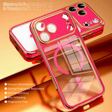 Luxury Plating Soft TPU Magnetic Case For iPhone