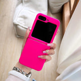 Official Fluorescence Neon Liquid Silicone Case For Samsung Galaxy Z Flip