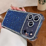 Colorful sequin full-screen diamond phone case For iPhone