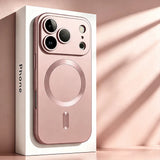Magnetic Wireless Charging Soft Silicone Case For iPhone