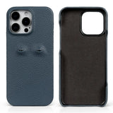 Unique Eye Design Genuine Leather Case For Iphone