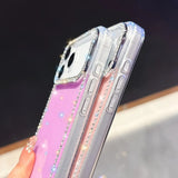 Shiny Little Stars Glitter Diamond Clear Phone Case For iPhone