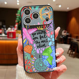 Airplane Painting Print Magnetic Phone Case For iPhone
