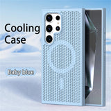 Magnetic Heat Dissipation Shockproof Case For Samsung