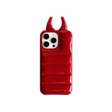 Fashionable horn glossy case for iPhone