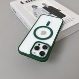 Luxury Original  Magnetic Transparent Case For iPhone