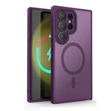 Magnetic Luxury Matte Phone Case For Samsung Galaxy