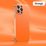 Luxury Ultra Thin Shockproof leather Case For iPhone