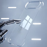 Ultra Thin Transparent Half-Pack PC Hard Case For iPhone