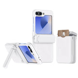 Wallet Card Insertion Folding Phone Case for Samsung Galaxy Z Flip