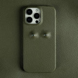 Unique Eye Design Genuine Leather Case For Iphone