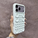 Shockproof Circular Suction Cup Silicone Phone Case for iPhone
