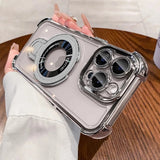 Shockproof Stand Magnetic Case For iPhone