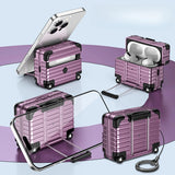 Stylish and unique suitcase-style protective case for AirPods