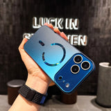 Magnetic Silicone Frame Protective Case for iPhone