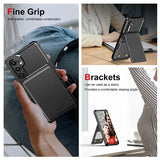 Ultra Shockproof Card Holder Magnetic Case For Samsung Galaxy