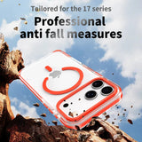 Luxury PE Striped Border For Magnetic  Case For iPhone