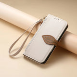 Zipper Leather Wallet Flip Case For for iPhone