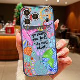 Airplane Painting Print Magnetic Phone Case For iPhone