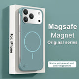 Frameless Solid Color Magnetic PC Case for iPhone
