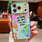 Airplane Painting Print Magnetic Phone Case For iPhone