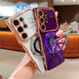 For Magnetic Large Window Case For Samsung