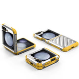 Luxury Armor Plating Thin Matte Phone Case For Samsung Galaxy Z Flip