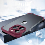 Metal Corner Frameless Bumper Shockproof Case for IPhone