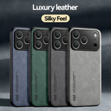 Premium Leather MagSafe-Compatible Case For All iPhone Models