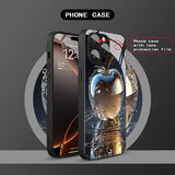 Luxury Waterdrop Crystal For Apple Tempered Glass  Case For iPhone