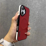 Magnetic Flip Camera Protection Stand Holder Bracket Case for iPhone