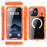 Waterproof Magnetic Full Body Protective Case For iPhone