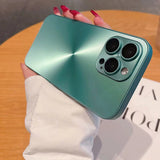 Luxury Laser Aurora CD Pattern Matte Case For iPhone