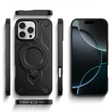 360° Rotating Bracket Shockproof Magnetic Case for iPhone