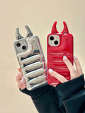 Fashionable horn glossy case for iPhone