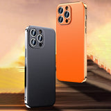 Luxury Ultra Thin Shockproof leather Case For iPhone