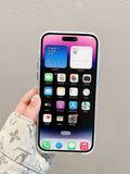 Luxurious glitter flower pattern case for iPhone