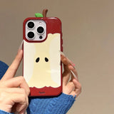 3D Apple Core Anti Drop Case For Iphone