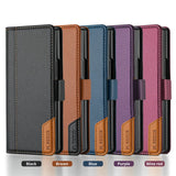 Luxury Leather Wallet Magnetic Case for Samsung Galaxy Z Fold