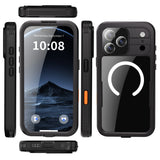 Waterproof Magnetic Full Body Protective Case For iPhone