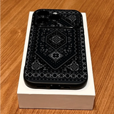 Ins Patterned Lens-Protecting Shock-Resistant Phone Case For iPhone