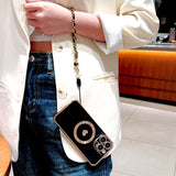 Plating TPU Magnetic Case For iPhone  &Wrist Lanyard