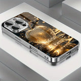 Crystal Water Drop For Apple Pattern Electroplated Case For iPhone