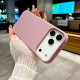 Bright Fluorescent Liquid Silicone Soft Case For iPhone