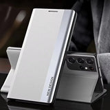 Luxury Leather Flip Case For Samsung Galaxy S26