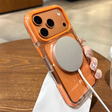 Luxury Glitter Clear For Magnetic Shockproof TPU  Case for iPhone