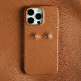 Unique Eye Design Genuine Leather Case For Iphone