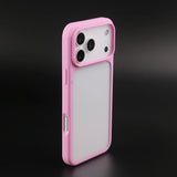 Thin Clear Soft TPU Frame Anti-drop Case For iPhone