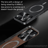 Magnetic Luxury Business Leather Case  For iphone